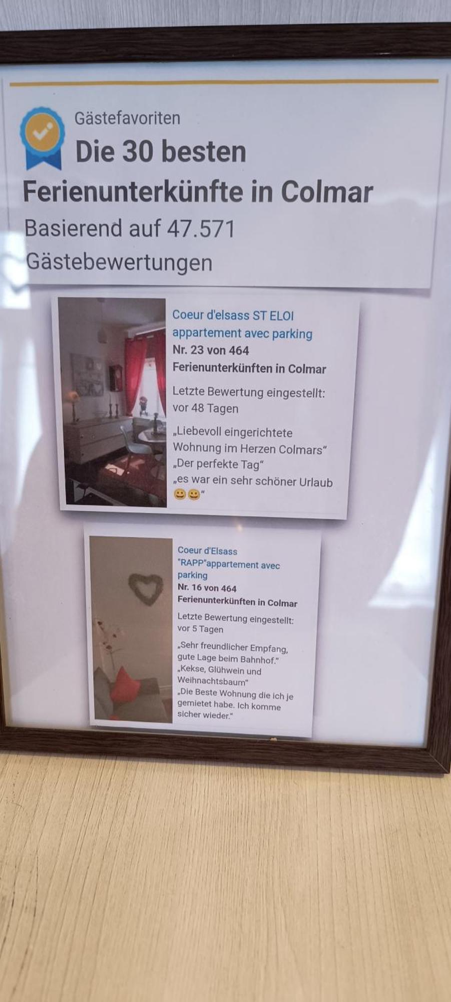 "Coeur D'Elsass St Eloi Centre Ville Avec Parking Colmar Ngoại thất bức ảnh